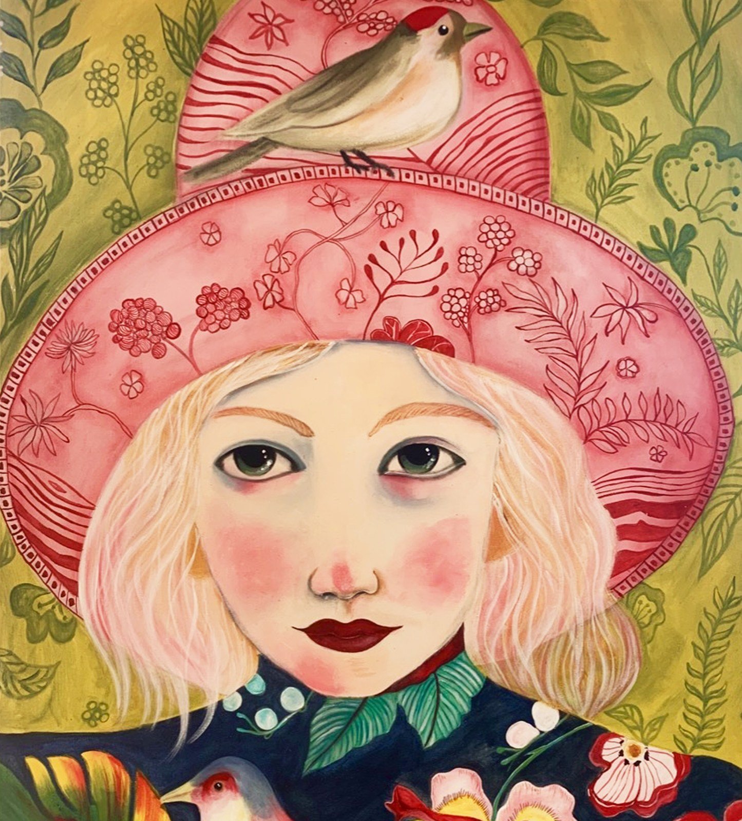 Chica Con Sombrero