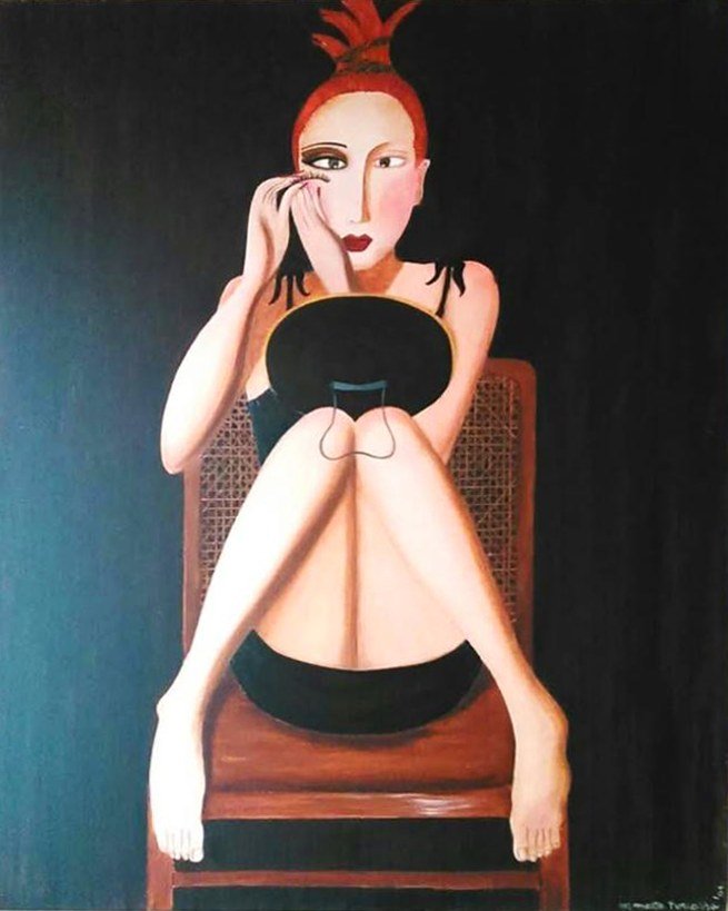 Mujer Pelirroja Maquillaje